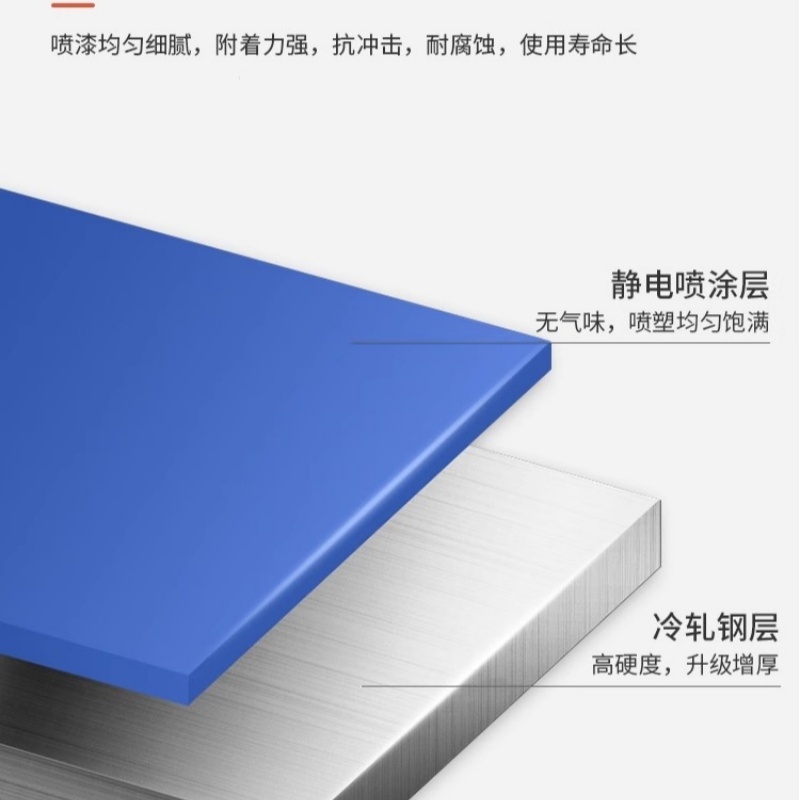 铭思达超重型货架1000kg组高清大图