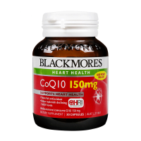 Blackmores澳佳宝护心宝高浓缩辅酶Q10护心宝30粒/瓶装膳食营养补充剂有助中老年人心脑血管健康 澳洲进口