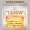 美的(Midea)电压力锅智能预约5升大容量家用多功能一锅双胆3-6人IH电磁加热高压锅 MY-C5469F