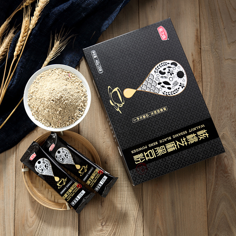 PY 燕之坊芝麻核桃黑豆粉440g