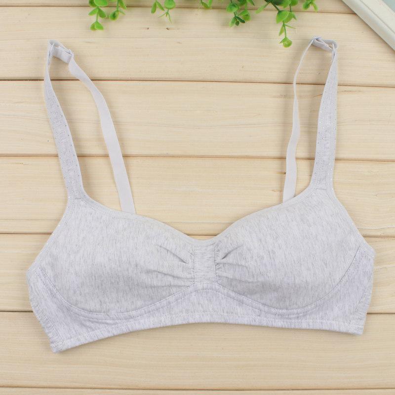 薄款初中生内衣无钢圈大学生乳罩棉胸罩棉育期高中少女文胸