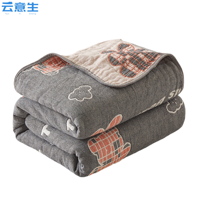 云意生 毛巾被 180*200cm/条高清大图