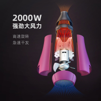 飞科(FLYCO) 电吹风机 FH6618 大功率负离子吹风机2000W 过热保护恒温家用发廊吹风筒 手柄可折叠