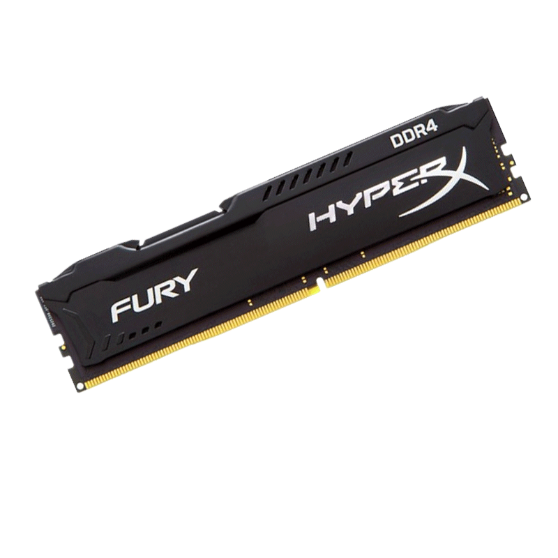 金士顿(Kingston)骇客神条 Fury系列 DDR4 2133 16GB(8GBx2)台式机内存条 黑色