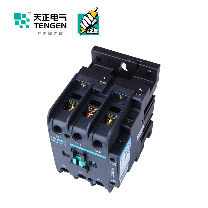 天正电气 TGC1-8011 220V 50Hz 3NO 1NO+1NC 3P 02010180141 交流接触器