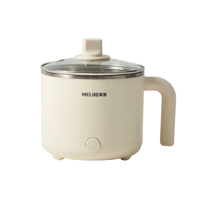 美菱(MELNG) MT-LC1501 多功能电煮锅 1.2L 米白色高清大图