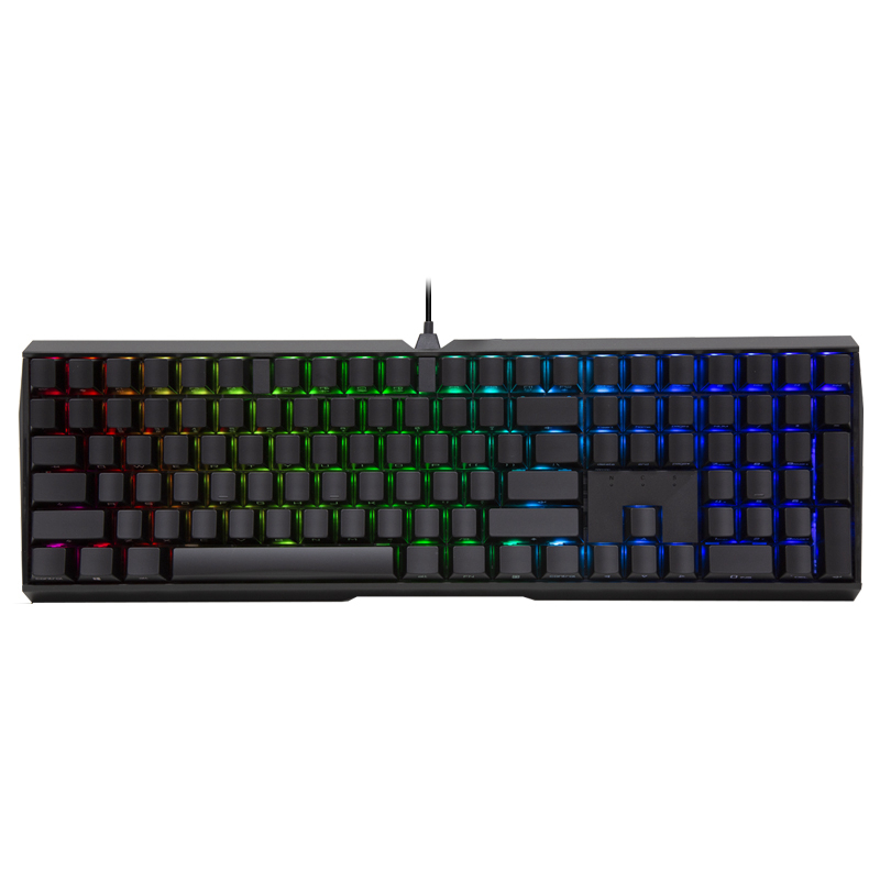 樱桃(Cherry)MX3.0S G80-3874HYAEU-2 有线 全尺寸 游戏 RGB灯效 机械键盘 黑色 红轴