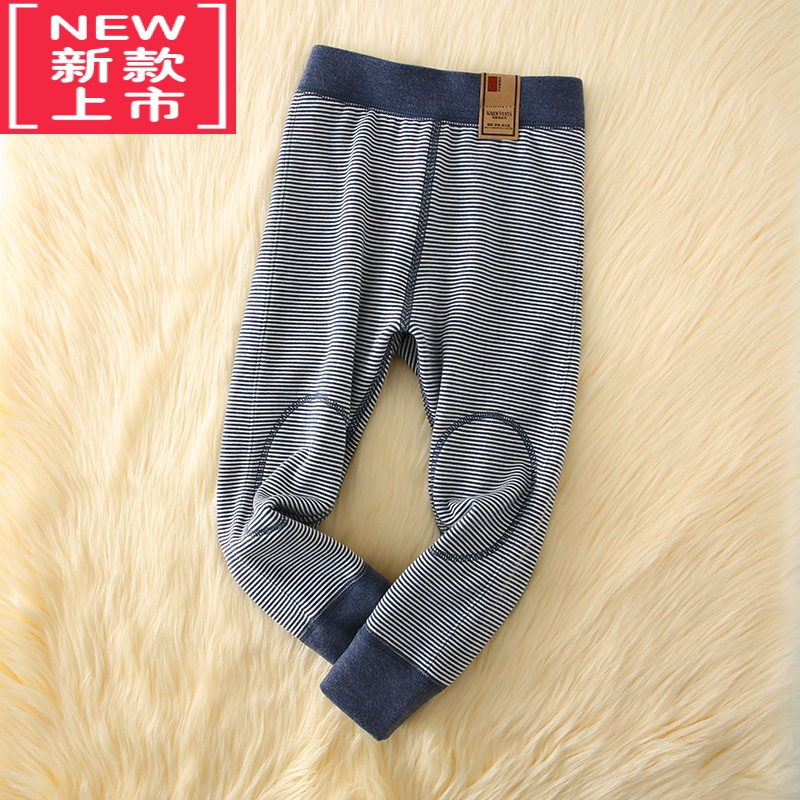 可莉允德绒儿童加绒保暖裤男童女童加厚秋裤绒裤宝宝棉裤内穿热能裤