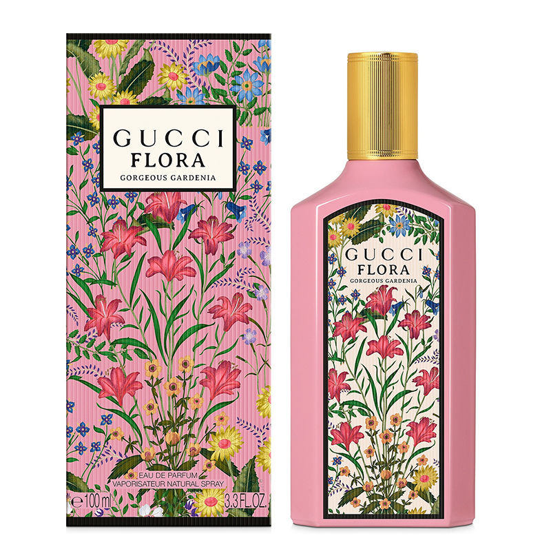 GUCCI古驰Flora绮梦栀子花女士香水50ml浓香型高清大图