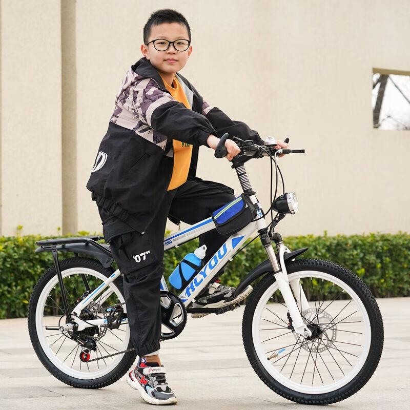 儿童学生单车山地车20 22 24 26寸碟刹变速减震男女通用成人单车