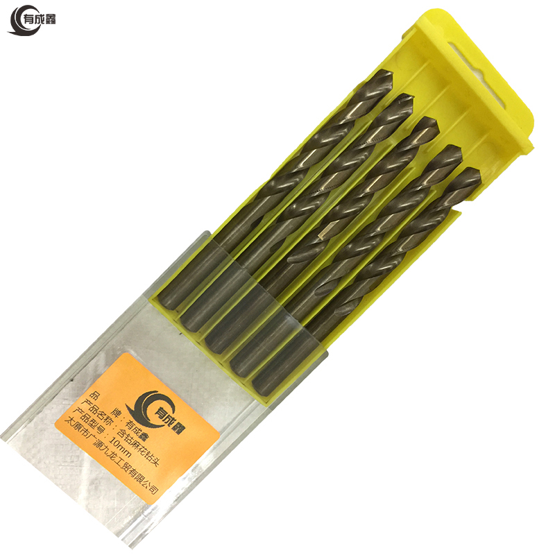 有成鑫 含钴麻花钻头 10mm 支高清大图