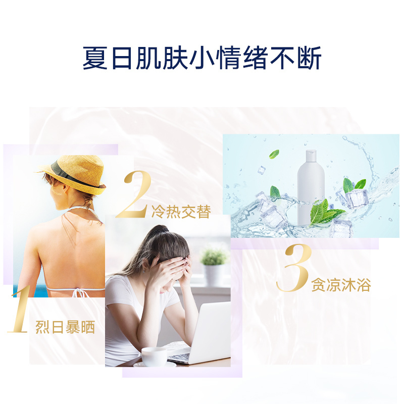 多芬(Dove)滋养美肤沐浴乳深层营润1kg+樱花甜香1kg+清透水润190g*2加赠50ml*2[联合利华]高清大图
