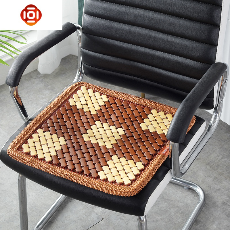 夏季麻将凉席椅子竹坐垫夏天透气学生办公室椅垫座垫凳子屁股垫子三维