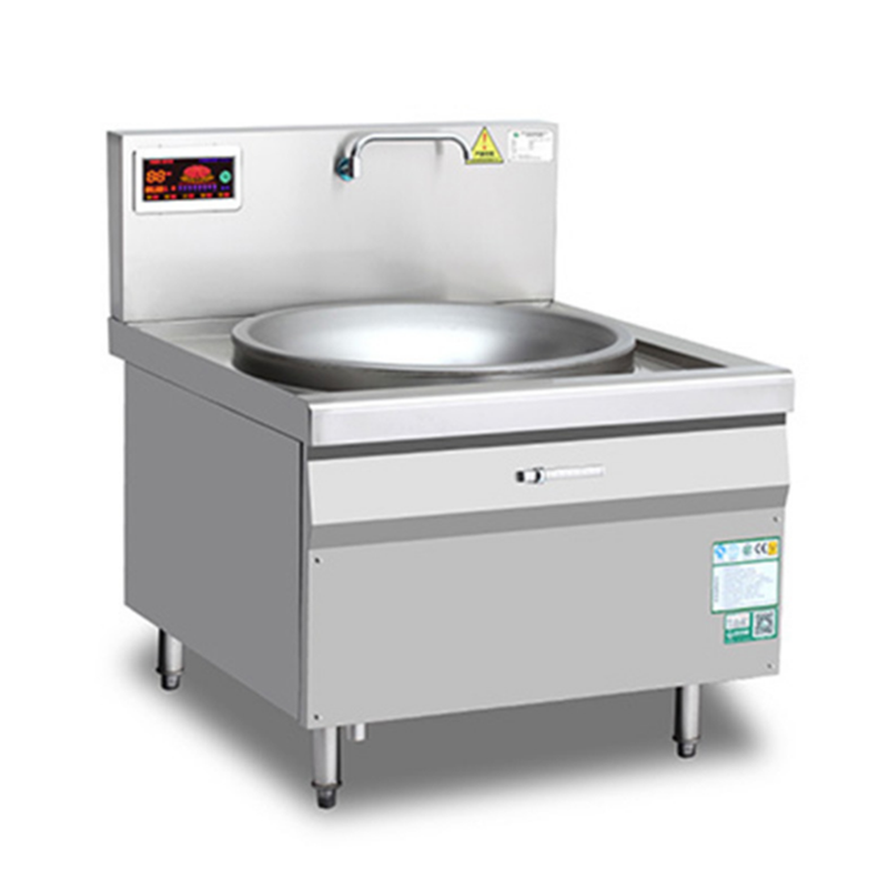 厨禾 ch-25dcl 单头电磁大锅灶 立式大功率商用电磁炉 电磁大锅灶