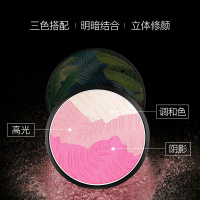 柳丝木腮红正品裸妆持久保湿提亮肤色抖音同款胭脂修容控油定妆粉 高潮红