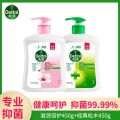 滴露抑菌洗手液家用儿童滋润倍护+经典松木450+450g优惠组合装