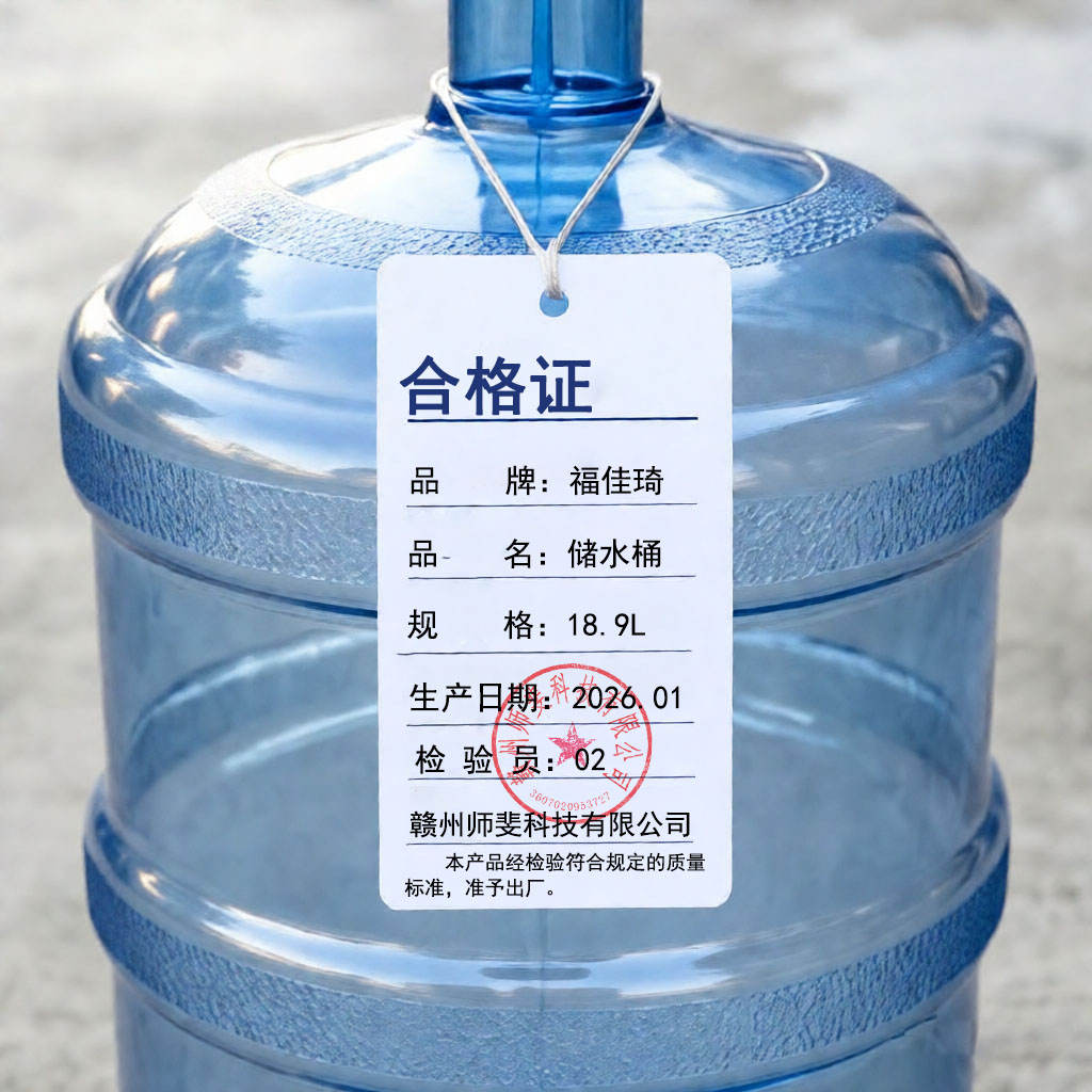 福佳琦 储水桶 18.9L /个高清大图