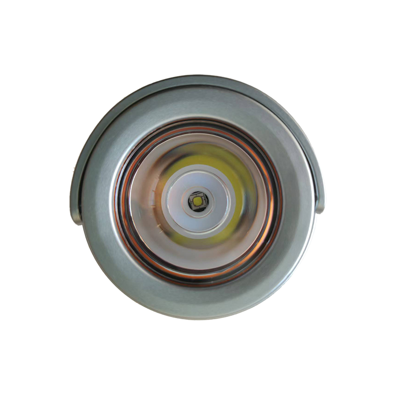 简鼎 JD6128 10W 照明时长:≥5h IP65 DC3.7V LED 电筒(计价单位:个)灰色