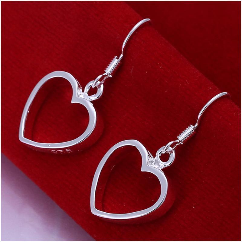 E047Women silver plated earring镀925纯银日韩简约时尚耳环耳饰