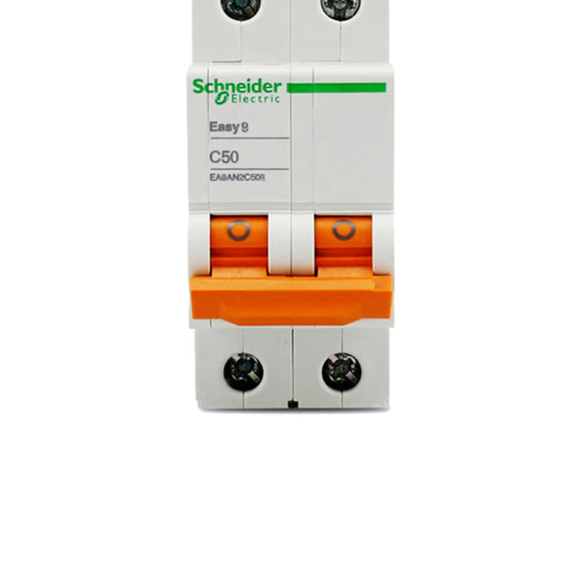 施耐德小型断路器空气开关a9系列2p50a