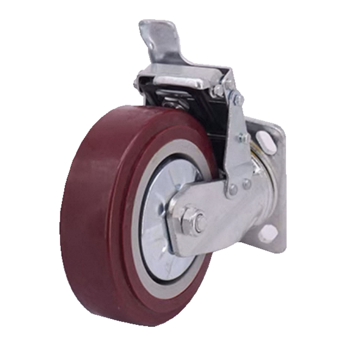 春昆阳岚 聚氨酯万向轮带刹 4寸 个高清大图