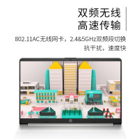 惠普(HP)轻薄笔记本电脑 星15s青春版15.6英寸轻薄时尚商务办公学生游戏手提本 i5-1135G7 16G 512G MX450-2G FHD IPS高清屏 月光银