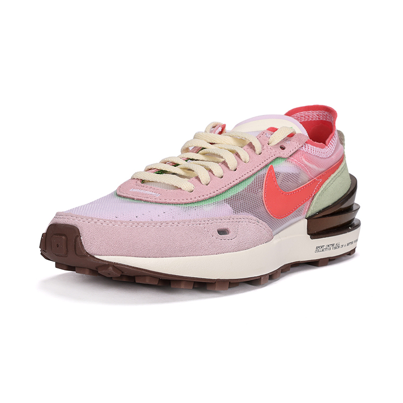 nike waffle one "regal pink" 耐磨防滑轻便 复古低帮跑步鞋 女款