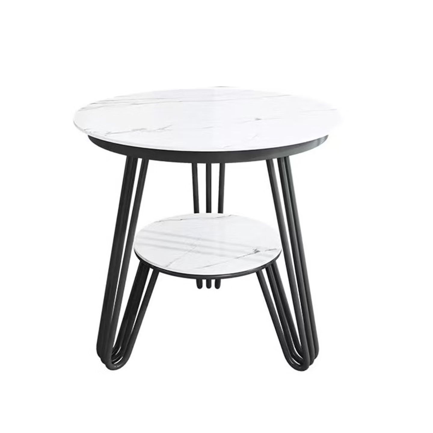 三圣茶几简约双层茶水桌小户型客厅创意茶几边几高清大图