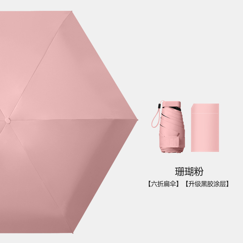 蒙企智品 扁6折伞 LM150/把高清大图