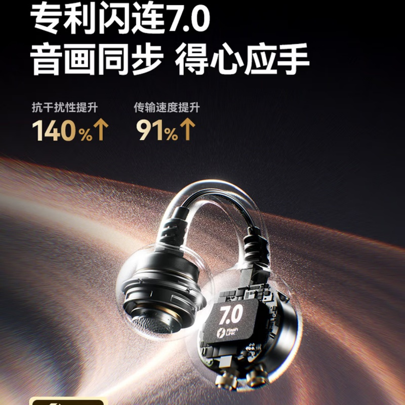 塞那(SANAG)耳夹式蓝牙耳机骨传导无线开放式挂耳 电压5V S7S AI 黑色高清大图