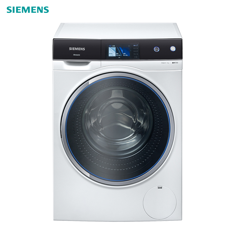 西门子(SIEMENS) XQG100-WM14U7600W 10公斤 变频 智能除渍 家居互联 滚筒洗衣机(白色)