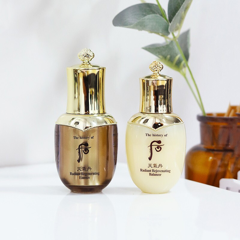 后whoo套装套盒后天气丹六件套小样套盒面部护肤套装礼盒女士护肤化妆