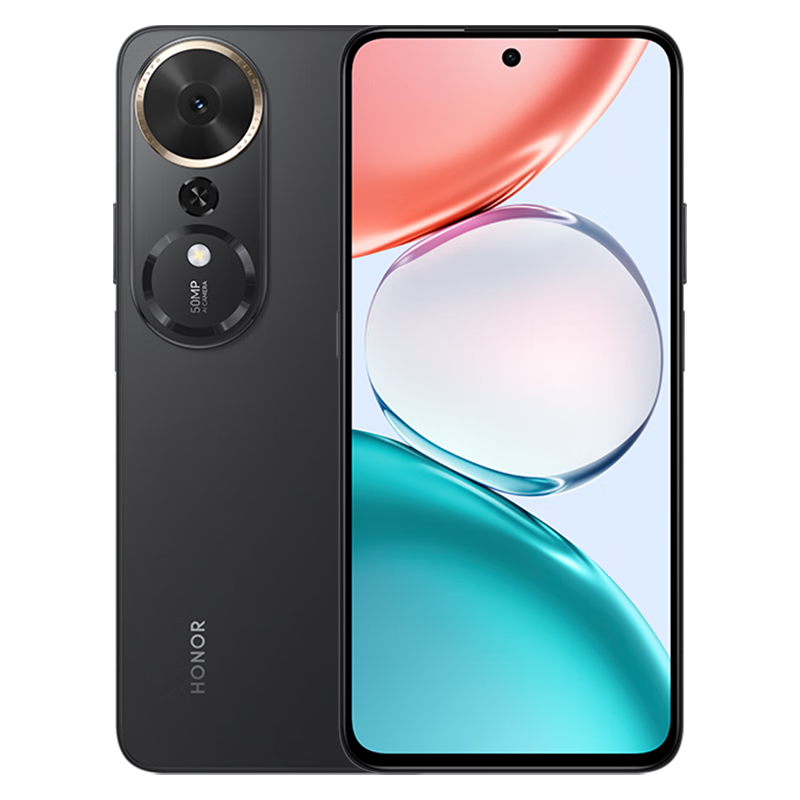 荣耀 畅玩70 Plus 12GB+256GB 幻夜黑 5G智能手机 AI智能手机高清大图