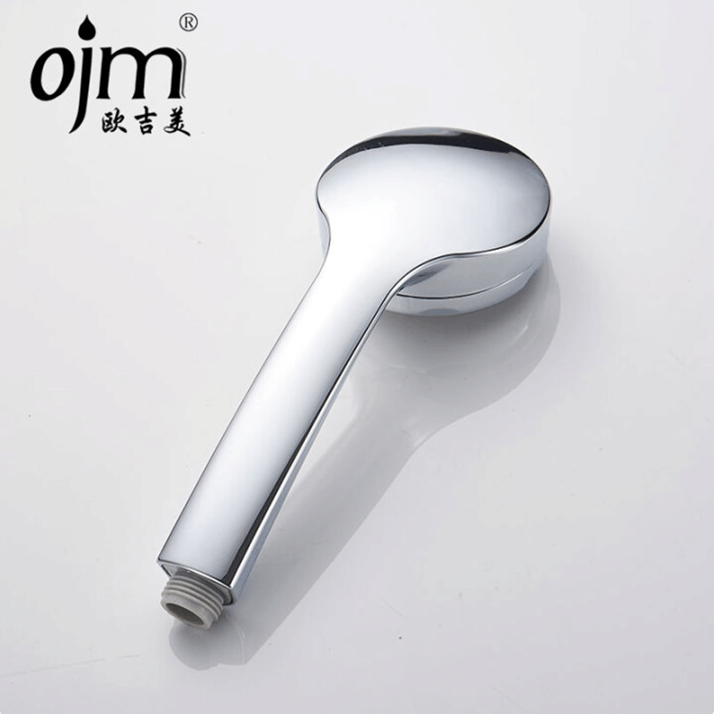 欧吉美 增压手持花洒莲蓬头 电镀淋浴喷头套装 送进水软管固定挂座图片