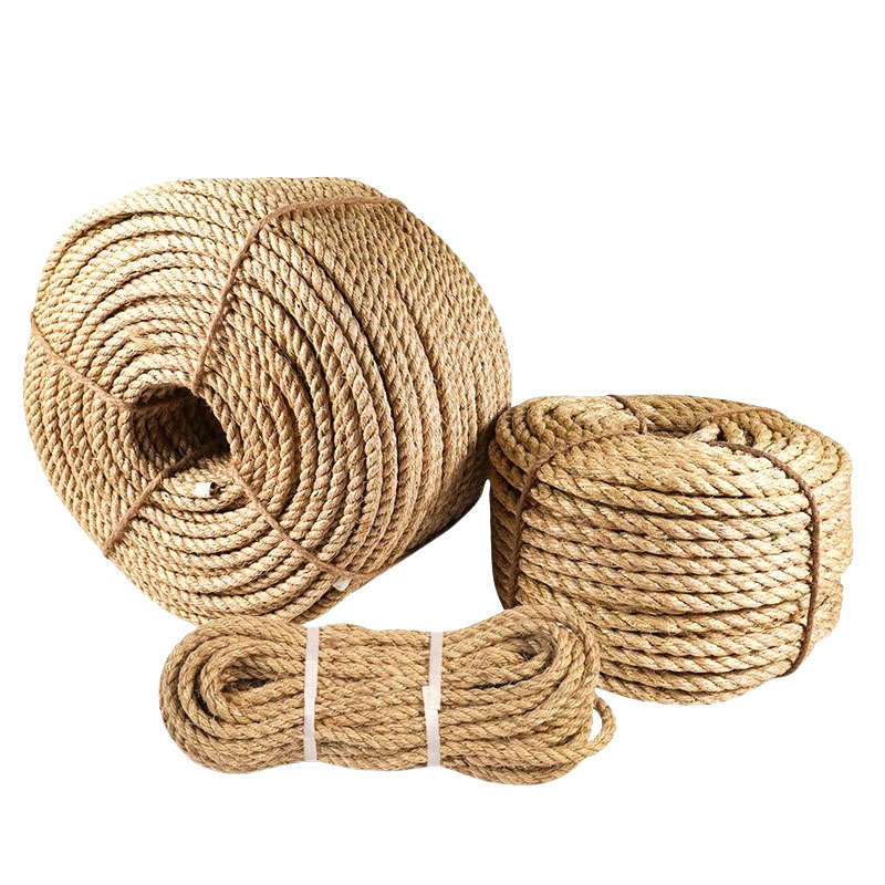 永满铁运 棕绳 白棕绳 16mm 捆高清大图