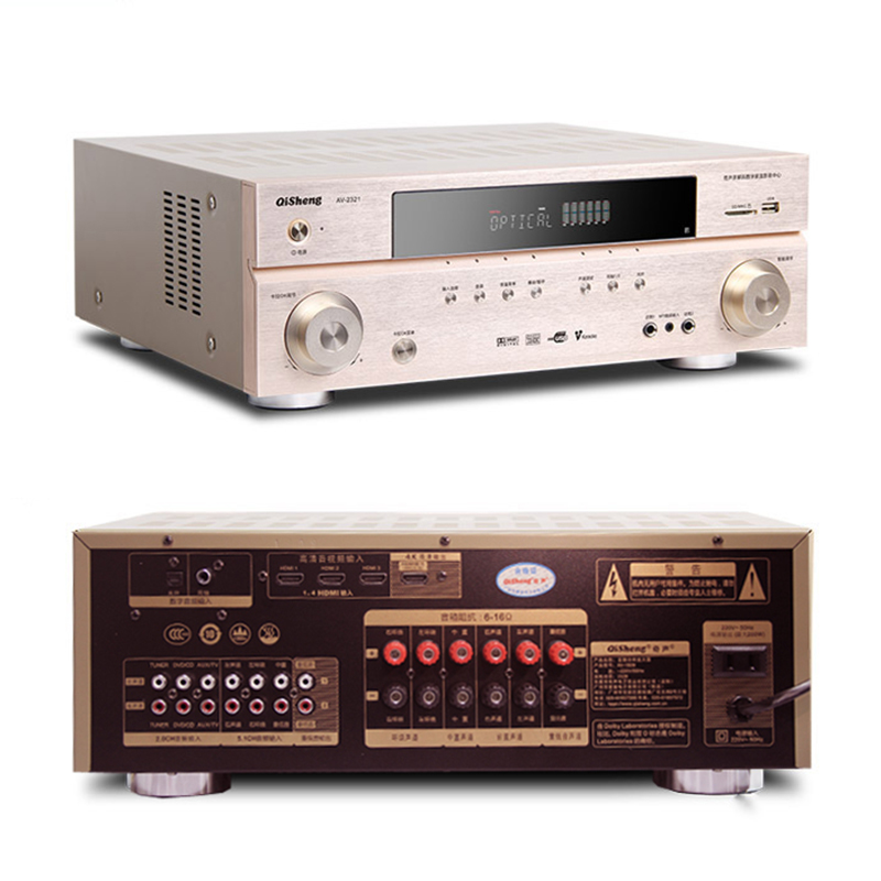 奇声 AV-1809家庭影院大功率5.1功放机DTS发烧级HIFI功率放大器HDMI家用蓝牙双解码高清大图