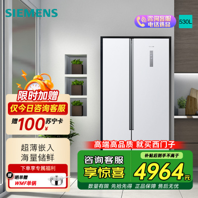 西门子冰箱BCD-530W(KX53NA20TI)