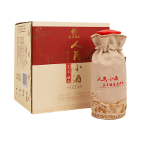 贵州岩博 白酒 清酱香型人民小酒 献礼 53度500mL 单瓶