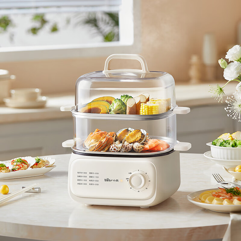 小熊(bear) DZG-SA0H6电蒸锅 电煮锅 电火锅 大容量电热锅 分体式可拆洗多用途锅高清大图