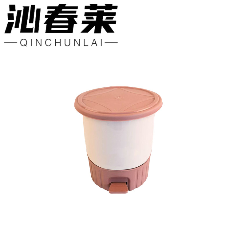沁春莱脚踩垃圾桶26*27*28cm/个高清大图