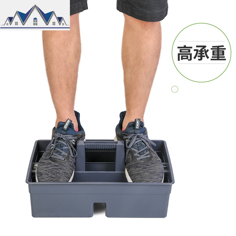 手提清洁篮工具篮塑料长方形收纳框酒店客房保洁小号工具箱杂物篮 三维工匠收纳篮高清大图