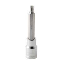 长城精工12.5mm100长花型旋具套筒大飞花形旋具头1/2套头T20 586220