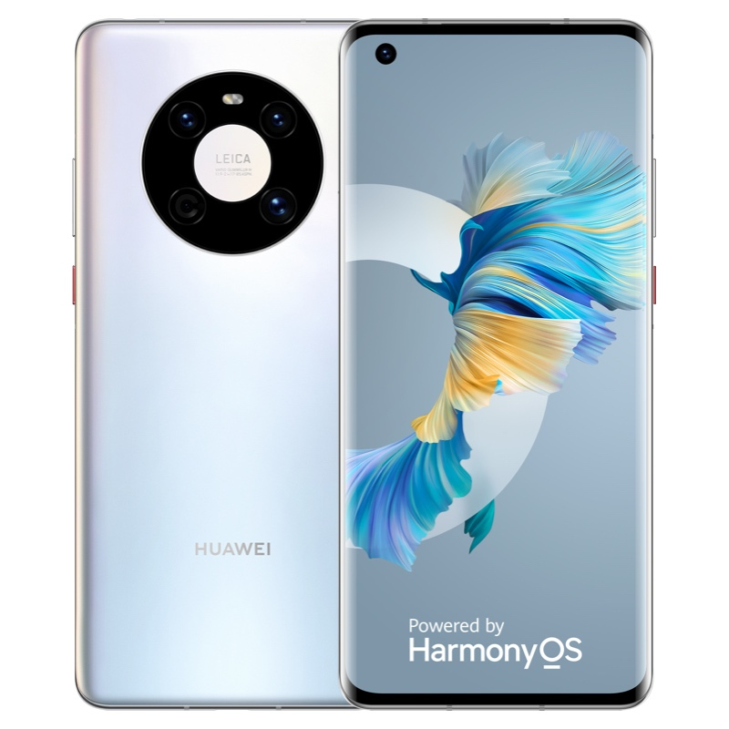 华为/HUAWEI Mate40E 8GB+256GB 秘银色 搭载HarmonyOS 麒麟990E芯片 超感知徕卡影像 40W华为超级快充 4G版全网通手机