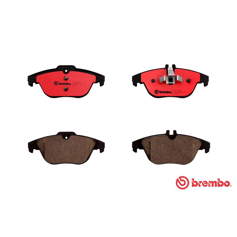 布雷博(brembo)后片.陶瓷P50068N适配08-13款奔驰C级(W204)/奔驰E级/奔驰GLK(X204)