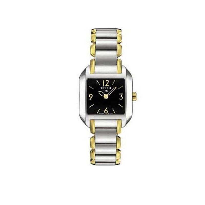 天梭 瑞士品牌 TISSOT 手表海浪系列 时尚 简约石英 金属 钢带女士手表T02.1.285.54 石英表 女