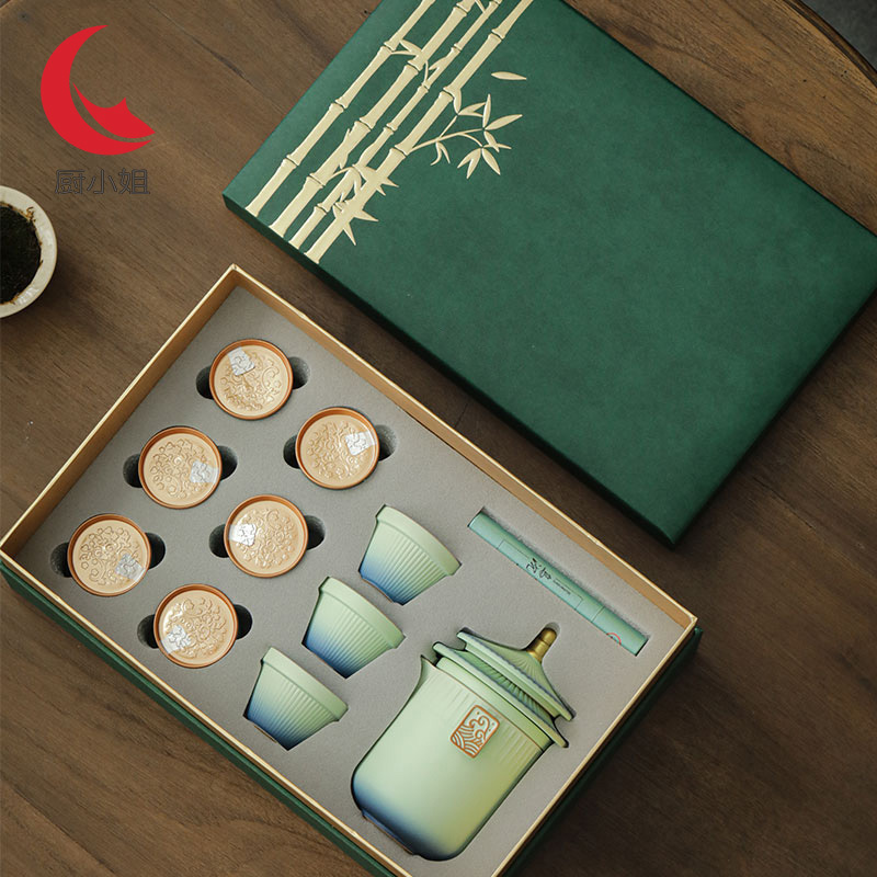 厨小姐节节高粽故宫茶礼套装CXJ-C01002/套