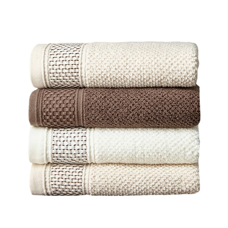 伊伊爱 都市蜂巢浴巾 花色随机 70*140cm/MJ0BH02300158高清大图