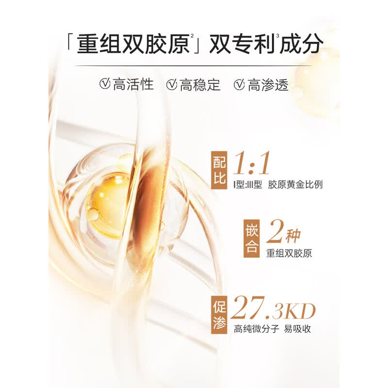 丸美眼霜重组胶原蛋白小金针日夜眼霜18g敏肌修护改善细纹抗皱+赠品(丸美重组胶原蛋白日夜眼霜(3g+3g)*3)高清大图