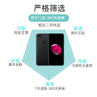 [二手9成新]苹果/Apple iPhone 7 Plus 黑色 128GB 全网通4G 苹果手机 国行