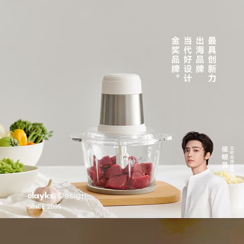 olayks.立时 多功能绞肉机 2L OLK-LP-21(单位:台)